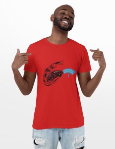 All you need is Love for racing - Red - Printed - Sports cool Men's T-shirt