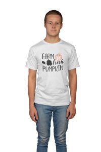 Farm fresh pumpkin- Spookily Awesome Halloween Tshirts