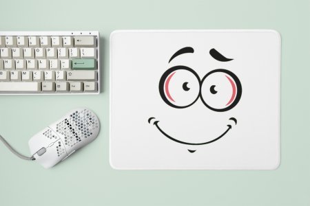 Simple Face - Designable Printed Mousepads(20cm x 18cm)