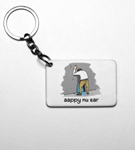 Happy New Year Oyee!, New Year Printed Key-Chain