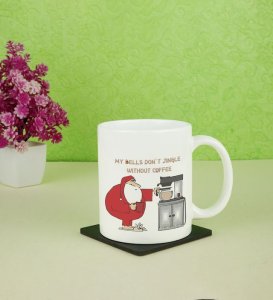 Santa Need a Coffee Printed Coofee Mug