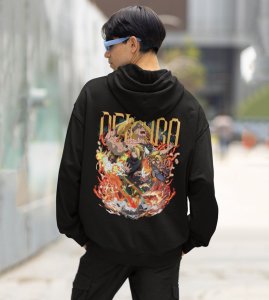 The Master of Clay with a Legacy of Art and Chaos Printed Black Cotton Hoodie For Men