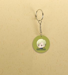 The Calm and Collected Kento Nanami Anime Printed Round Keychains Pack of 2